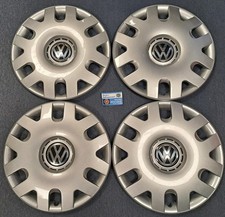 4 Radkappen für Vw Polo 9N in 15 Zoll mit Clipsystem!