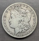 1904-S - Morgan Silver Dollar - 90% Silver - Semi Key Nice Coin