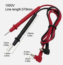 Universal 10A Digital Multimeter Test Leads Probes Volt Meter Cable 1000V.
