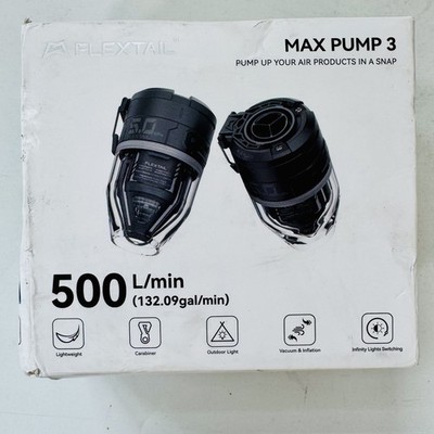 Flextail Max Pump 3 Portable Electric Air Pump Camping Light Inflate Deflate