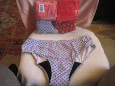 4 PACK RUBY LOVE HIPSTER LEAK PROOF PERIOD PROTECTION UNDERWEAR  TEEN YL