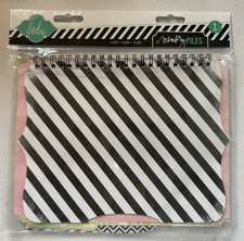 Heidi Swapp, Memory Files 9"x7" Binded Album, Cardstock  Photo Inserts