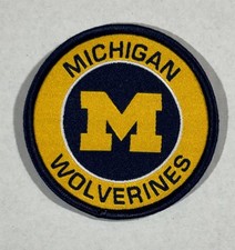 Michigan Wolverine Woven Iron-On Patch - Big Discount On 5 Or More. Go Blue