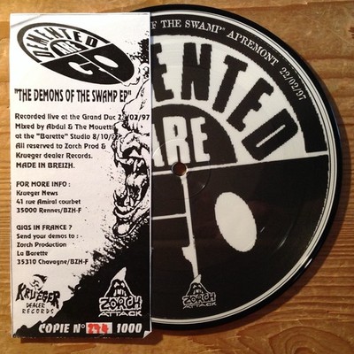Demented Are Go - The Demons Of The Swamp EP (7'', EP, Ltd, Num, Pic) Psychobilly