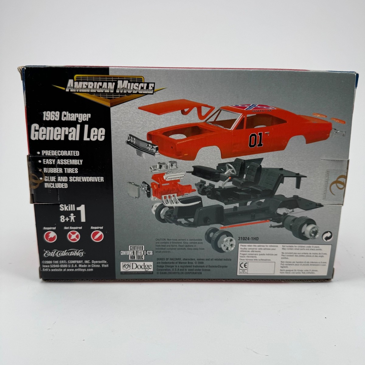アメリカ合衆国のセット 貴重！！(現在流通なし) Ertl American Muscle The Dukes of Hazzard 1969 Dodge Charger