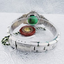 Rolex 29mm Yacht Master Steel Watch w/Silver Dial & Platinum Bezel. (169622) 20