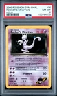 2000 POKEMON GYM CHALLENGE HOLO #14 ROCKET'S MEWTWO PSA 8