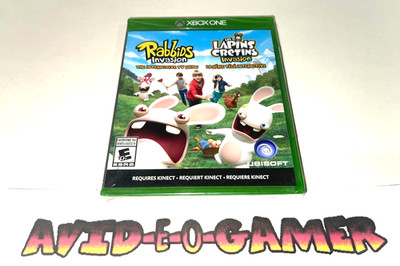 Rabbids Invasion: The Interactive TV Show Microsoft Xbox One NTSC Ubisoft New
