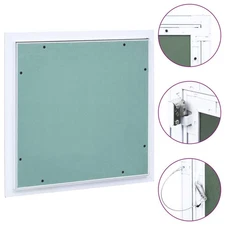 Access Panel with Aluminum Frame and Plasterboard 15.7"x15.7"