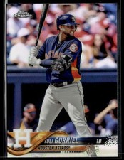2018 Topps Chrome #168 Yuli Gurriel Refractor Baseball Card 0603L
