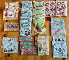 Designer Jeans Buffalo Woven / Embroidered 32 x  Sew On Visible Mending Patches