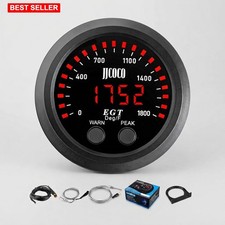 Exhaust Gas Temp Gauge Kit 1800f Pyrometer Type K Sensor Led Digital Exhaust Gas Temp Gauge Kit 1800f Pyrometer Type K Sensor Led Digital