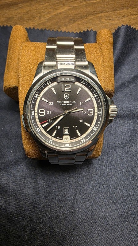 Victorinox Night Vision 241569 Sapphire Mens Watch