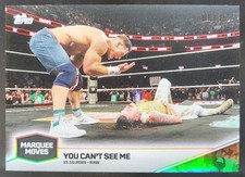 2025 Topps John Cena Commemorative You Can't See Me Marquee Moves /35 CP5