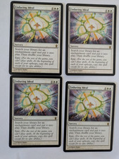 4 Enduring Ideal Saviors of Kamigawa MTG NM Free ship&track