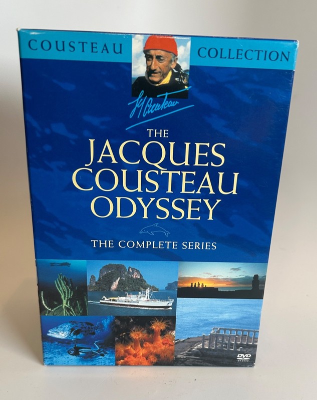The Jacques Cousteau Odyssey Complete Series 6 DVD Set Cousteau Collection NR