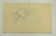 1930s Hal E. Hally Chester Autograph Signed Actor Dead End Director Producer HTF
