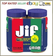 Jif Extra Crunchy Peanut Butter (48 oz., 2 pk.)