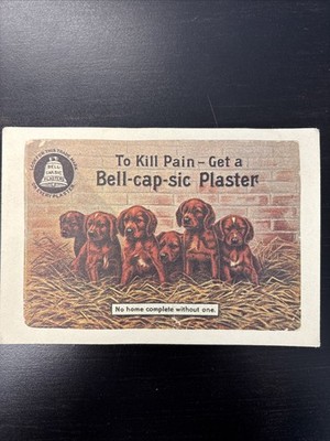 Bell-Cap-Sic Plaster Trade Card