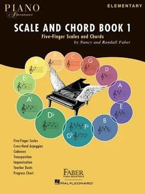Piano Adventures Scale and Chord Book 1 | Five-Finger Scales and Chords | Buch