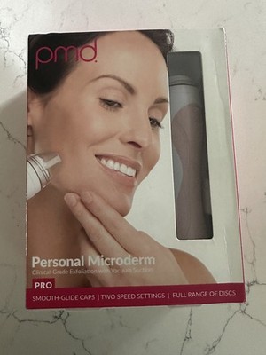 PMD Personal Microderm Pro Diamond Microdermabrasion Tool Electric 2-Speed blush