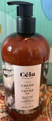 Cela Creme De La Creme Light Daily Use Body & Hand Cream 16 oz New