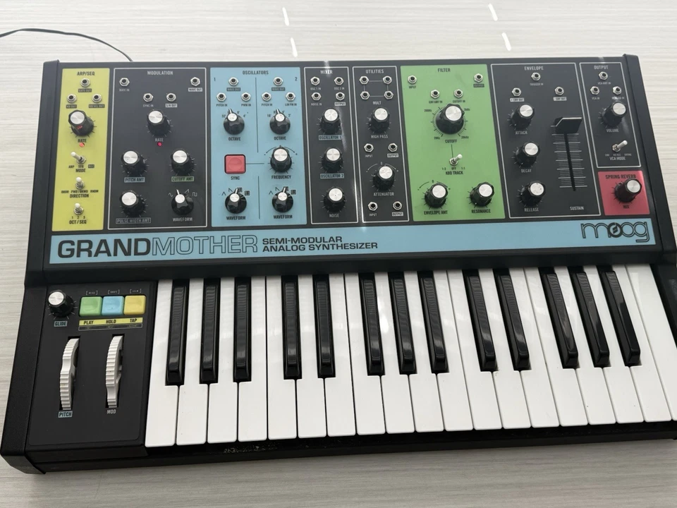 Moog Grandmother Semi-Modular Analog Synthesizer Multi-Colored - Image 2 of 4