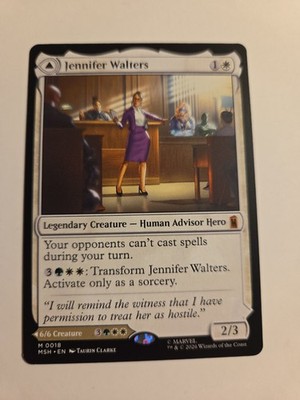 Jennifer Walters / The Sensational She-Hulk X1 MSH MTG Marvel Super Heroes