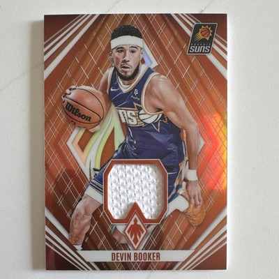 Panini 2023-24 Phoenix Veteran Materials Devin Booker Suns #VM-BKR Orange /75