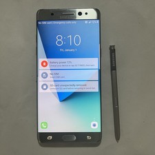 Original Used Phone For Samsung Galaxy SM-N930A American Version 64GB Silver