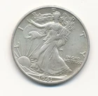 1941 S WALKING LIBERTY SILVER HALF DOLLAR