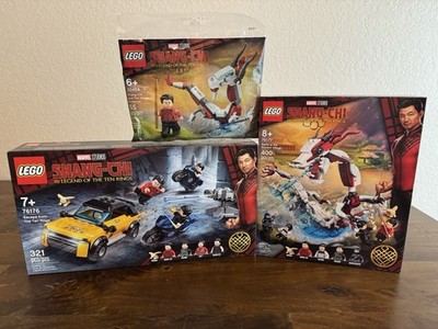 LEGO Shang-Chi (76176, 76177) Escape from The Ten Rings, Battle Ancient Village