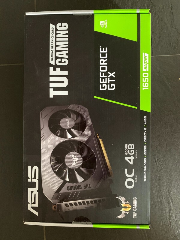 ASUS TUF Gaming GeForce GTX 1650 SUPER OC Edition 4GB GDDR6 Graphics Card...