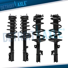 FWD Front Rear Struts Coil Spring Assembly for 2001 2002 2003 Toyota Highlander