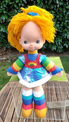 Die große REGINA REGENBOGEN Puppe - Hallmark 1983 Mattel - 45cm Rainbow Brite