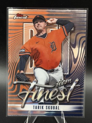 #TF-2 2026 Topps Finest Tarik Skubal Team Finest Detroit Tigers