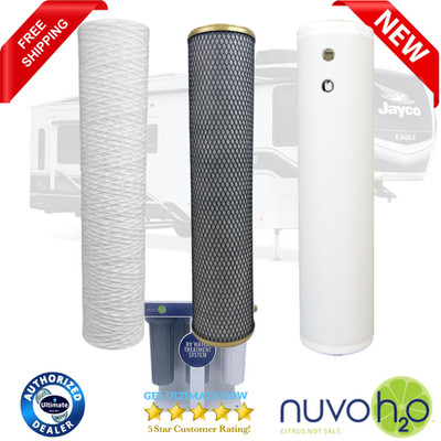 NuvoH2O RV System Replacement Cartridge, Sediment + Iron