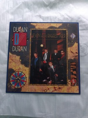 Duran Duran   Seven And The Ragged Tiger Vinyl 12'' LP Album 1983 VG+/EX/EX
