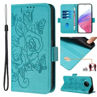 Für Xiaomi Mi 10T Lite 5G Diebstahlsicherung RFID Leder Handyhülle Pink GOF