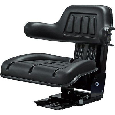 John Deere Schleppersitz Traktorsitz Fahrersitz PVC Schwarz Vario Konsole 