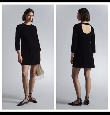 other stories open back dress & Other Stories + Open Back Midi Dress