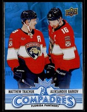 2025-26 Upper Deck Series 1 Compadres #CM-6 Tkachuk Barkov