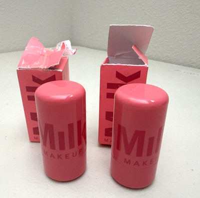 Milk Makeup Cooling Water Jelly Tint  Sheer Lip, Chill - Red 0.17 oz- 2 Pack