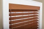 Espresso Cordless Room Darkening 2.5 in. Premium Faux Wood Blind for Window - 29