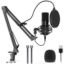 Micr fono USB 192kHz/24Bit para PC, grabaci n, gaming y streaming profesional