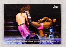 Rich Swann 205 Topps WWE Wrestling Trading Card Raw Smackdown Wrestler