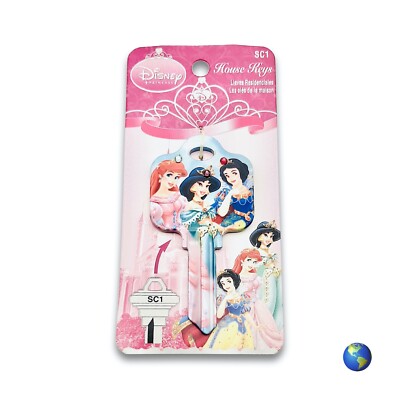 OFFICIAL Bejeweled Disney Princesses 2 SC1 Key Blanks (1 Key)