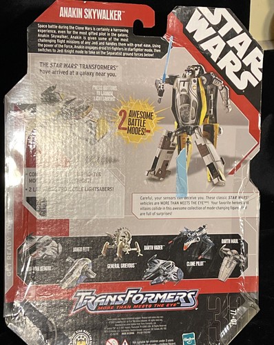 Transformers Anakin Skywalker Jedi Starfighter Neu in OVP 2007 Hasbro - Bild 3 von 4