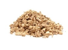 Chopped Ginger Root - 1 Pound - Dried Ginger for Tea  Soaking