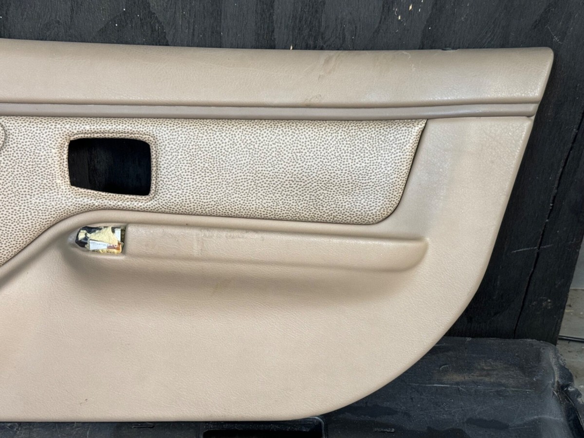 96-02 BMW Z3 Roadster Interior Door Panel Trim Beige Right